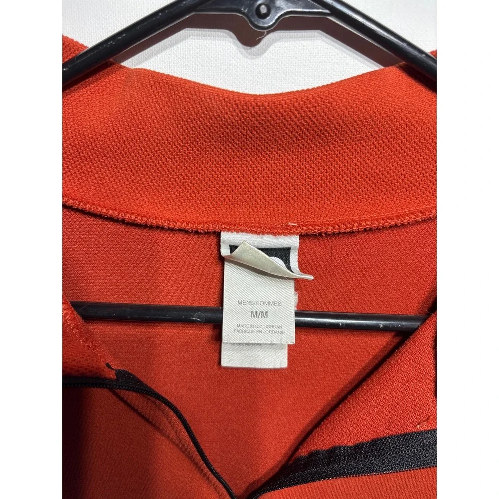 The North Face flight series Mens M Orange Pullover Half Zip Long Sleeve Sweater